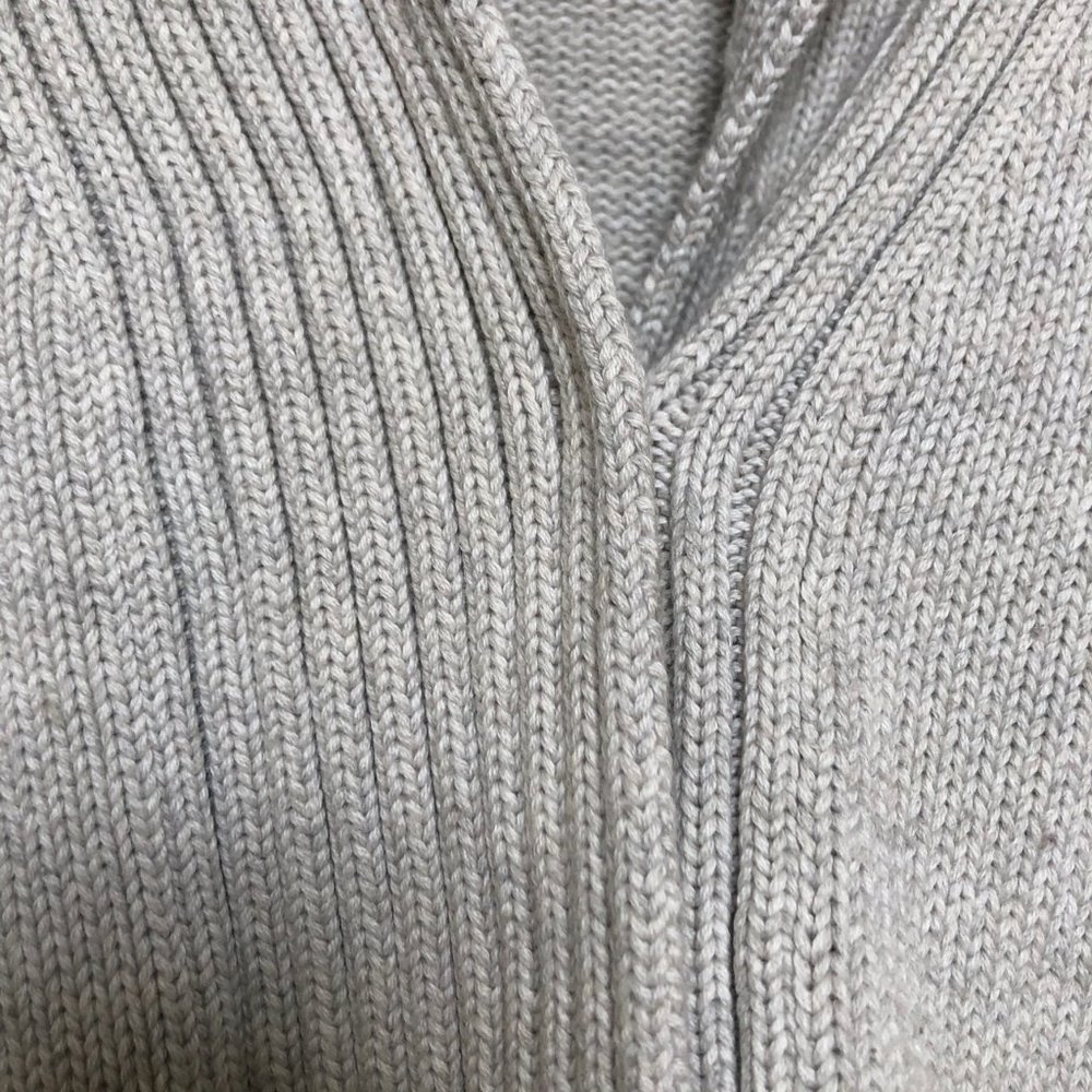 J. Crew Shawl Sweater. Beige. Size Small - Picture 3 of 8